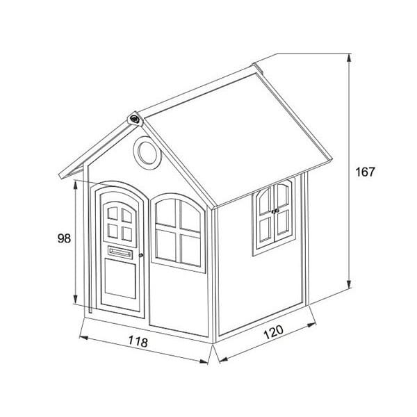 Dimensions maison enfant Julia