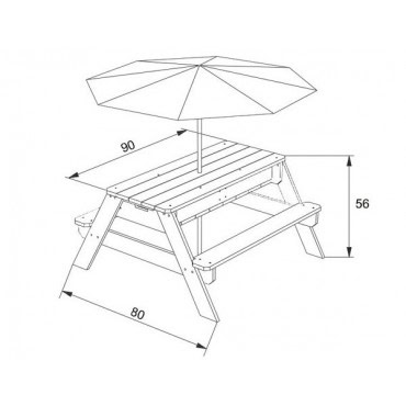 Table jeux Nick