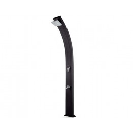 Douche solaire Spring courbée 30L en aluminium avec rince pieds 2