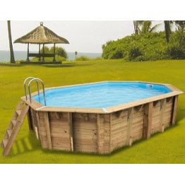 Piscine bois Sunwater 490 x 300 x 120 cm