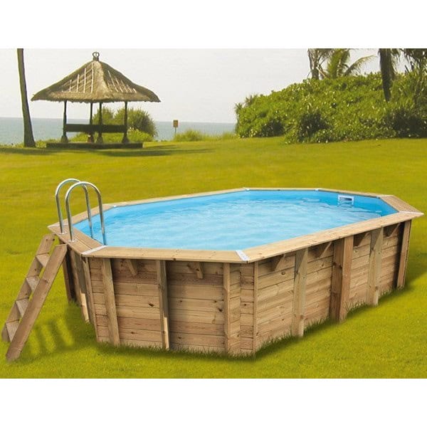 Piscine bois Sunwater 490 x 300 x 120 cm