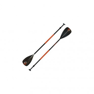 Sports nautiques pagaie aluminium skiffo samoa black zray