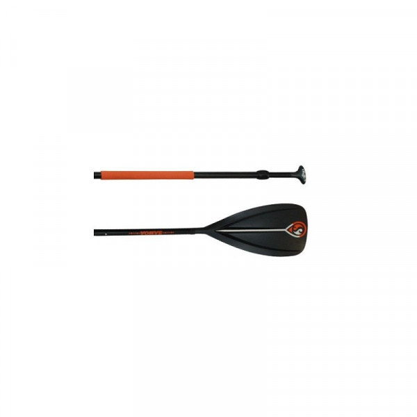 Sports nautiques pagaie aluminium skiffo samoa black zray