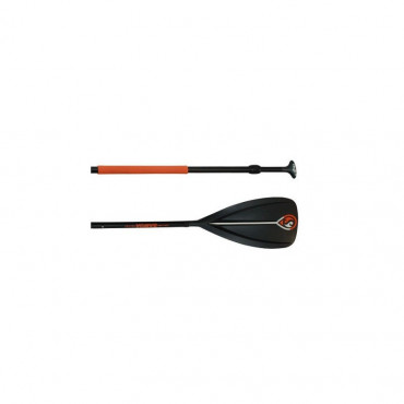 Sports nautiques pagaie aluminium skiffo samoa black zray