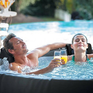 Accessoire net spa 2 x appuie-têtes & porte-gobelet (2 en 1) pour vita premium net spa
