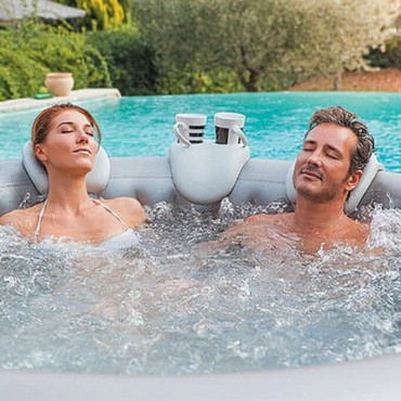 appuie-têtes et porte-gobelet pour spa de net spa