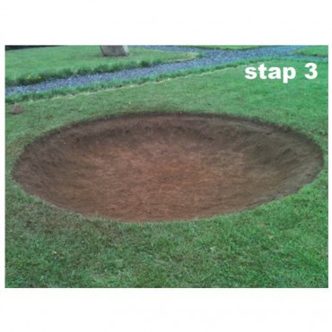 trampoline inground  safety net comfort pour enfant favorit green 270