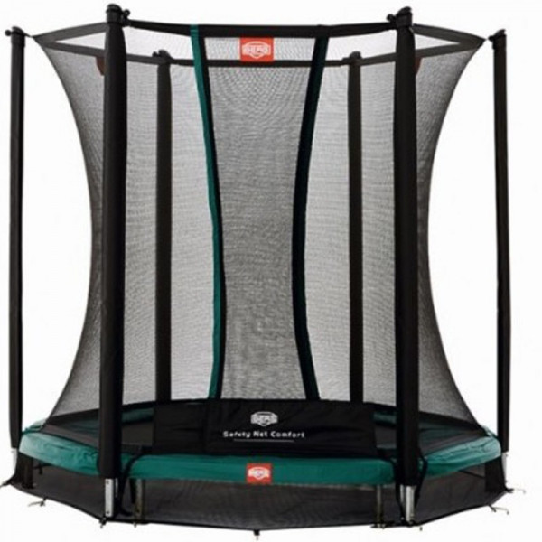 inground talent green trampoline berg safety net comfort