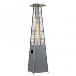 Parasol chauffant Ambiance flamme 2