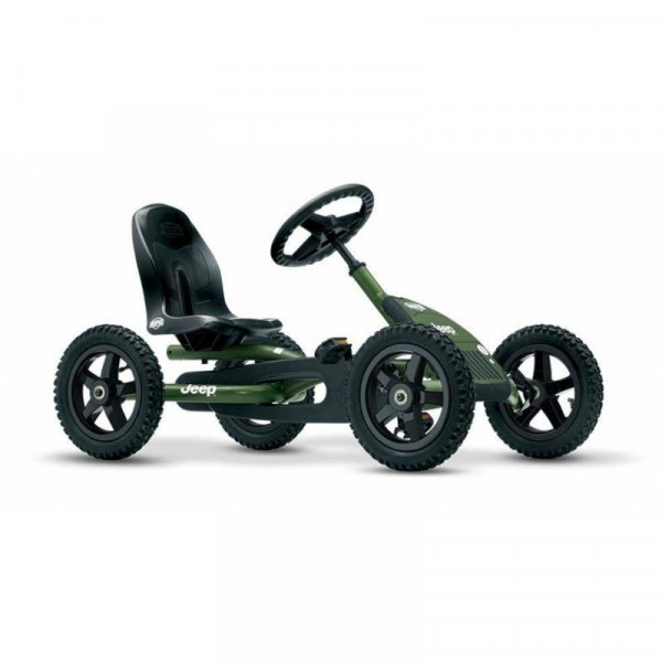 go-kart berg jeep junior à pédale - elymea