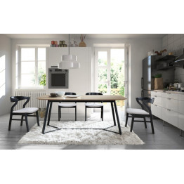 ZEN-TORO-TABLE180 Table à manger TORO de longueur 180 cm