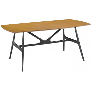 ZEN-YOKA-TABLE-180 Table en bois YOKA TABLE 180 avec pied bois
