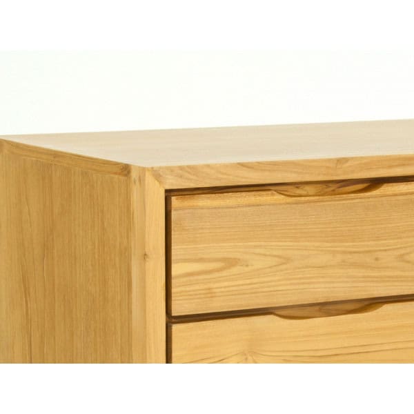 ETN-FIFTEES-COMMODE-4T FIFTEES COMMODE 4 PORTES Commode en teck massif