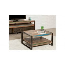 INDUS-LOFT-TABLEBASSE-80 Table basse LOFT 80cm en Teck recyclé 2