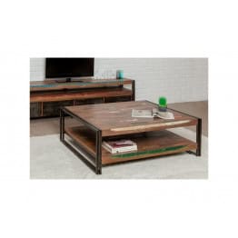 Table basse rectangulaire LOFT 120 x 60 cm en Teck recyclé 2