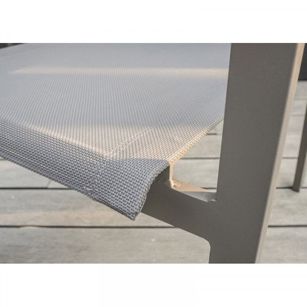 Fauteuil jardin Zahara taupe