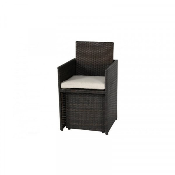 Ensemble de jardin encastrable 10 places