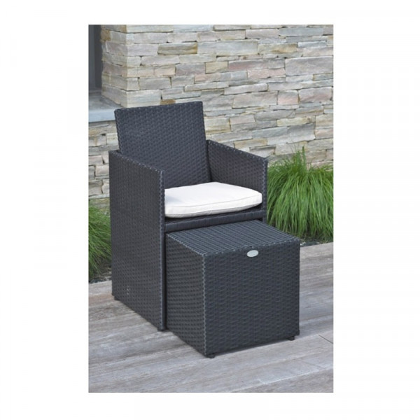 Ensemble de jardin encastrable 10 places