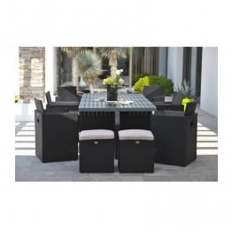 Ensemble repas encastrable 10 places