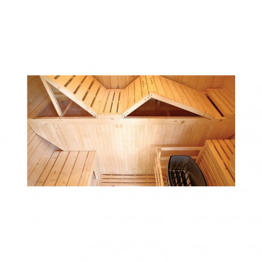 Sauna Extérieur à vapeur Gaïa Banc multi-positions
