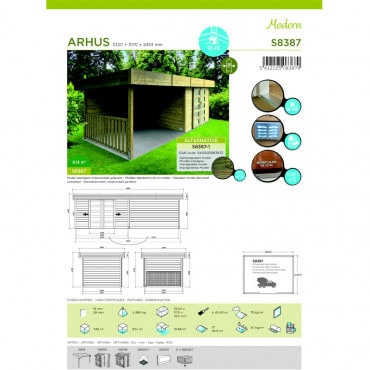 Abri de jardin Arhus