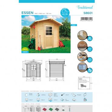 Abri de jardin Essen