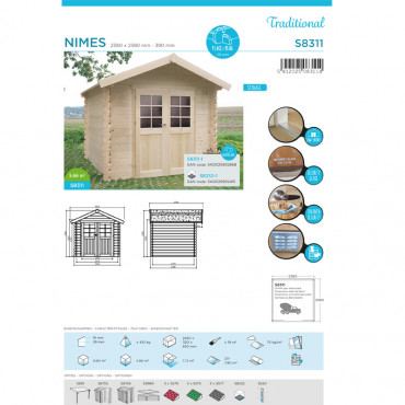 Abri de jardin Nimes