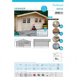 Abri de jardin Vernier 2
