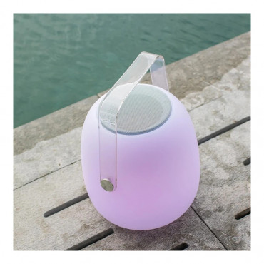 Baladeuse enceinte bluetooth sans fil LED