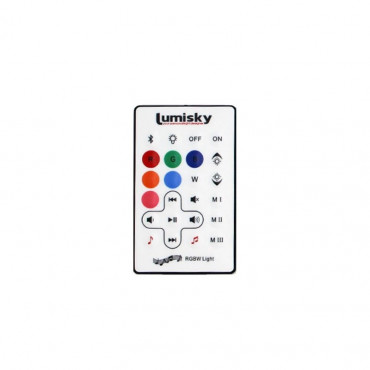 Baladeuse enceinte bluetooth sans fil LED