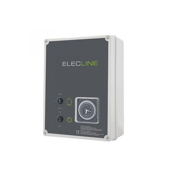 Coffret électrique filtration + éclairage