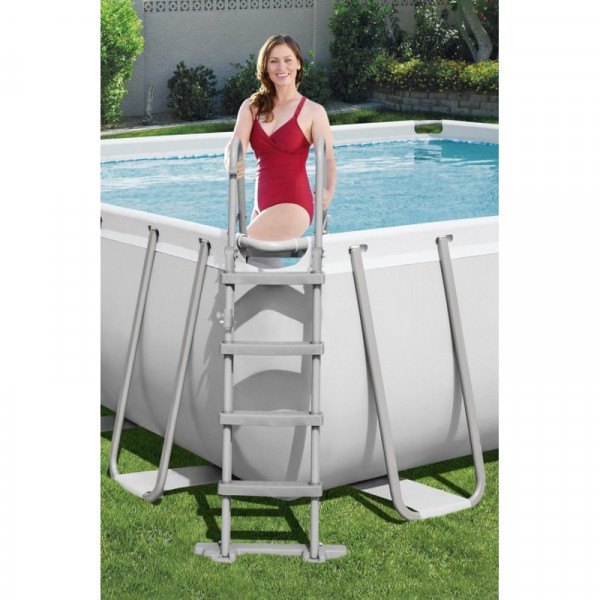 Piscine tubulaire 4,12 x 2,01 x 1,22 m filtre à cartouche