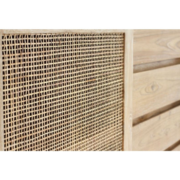Buffet Archi 2 portes coulissantes 4 tiroirs - teck massif