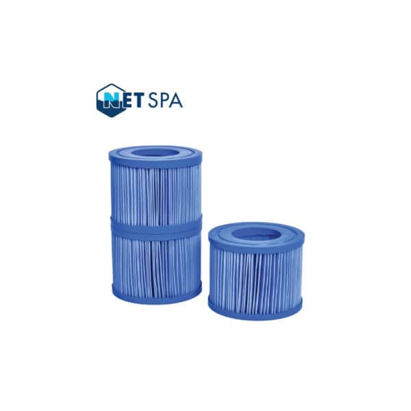Lot de 3 cartouches de filtration pour spa Net Spa