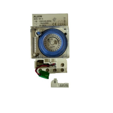 Horloge rail pour coffret électrique de piscine, réserve de marche