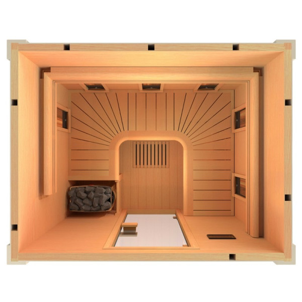 Sauna Hybride Combi 4 places