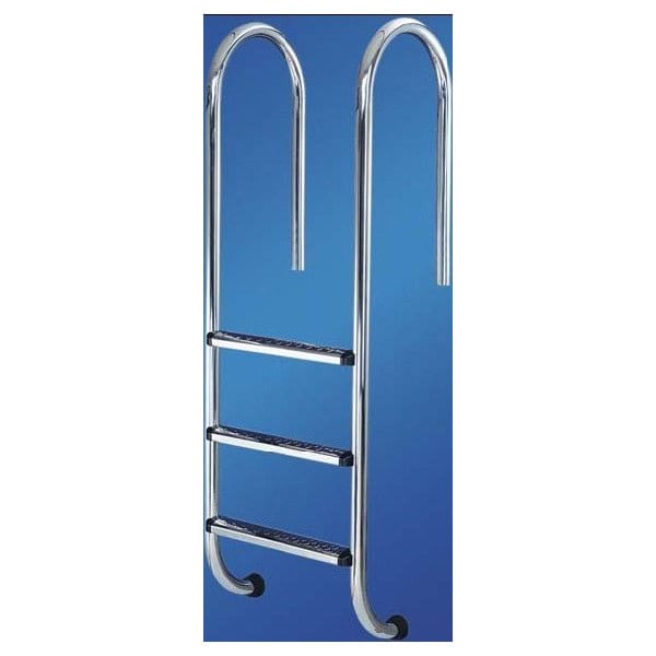 Echelle piscine droite 2 marches INOX
