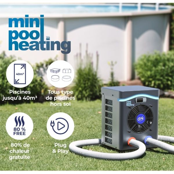 Pompe à chaleur Gre pool HPM20