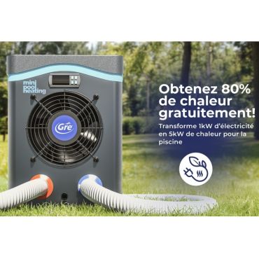 Pompe à chaleur Gre pool HPM20