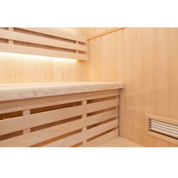 Sauna traditionnel à vapeur SENSE 3 places
