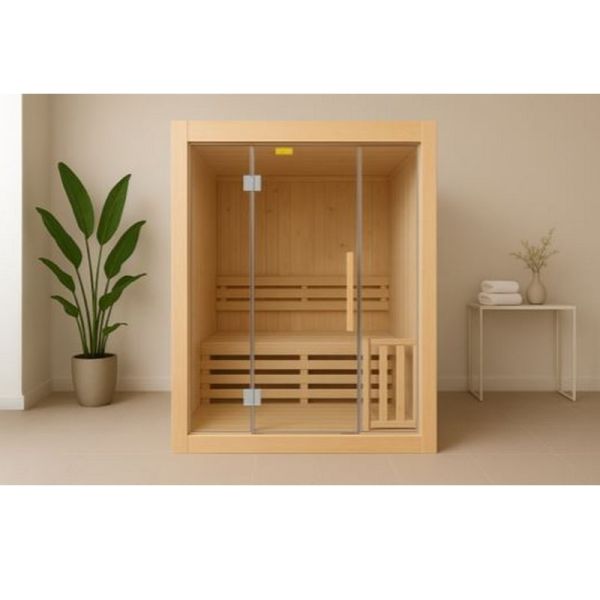 Sauna traditionnel à vapeur SENSE 3 places
