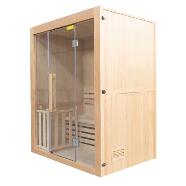 Sauna traditionnel à vapeur SENSE 3 places