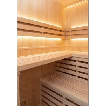 Sauna traditionnel à vapeur SENSE 4 places