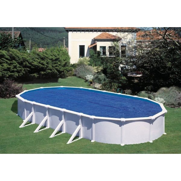 Bâche à bulles été pour piscine ovale - 2