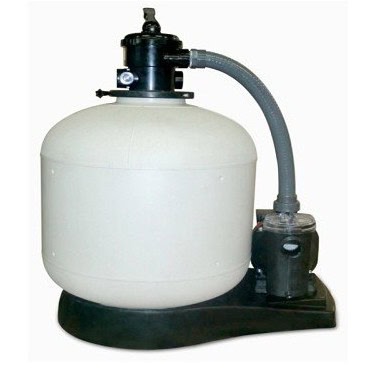 Kit piscine hors sol acier ovale ATLANTIS - Filtre à sable