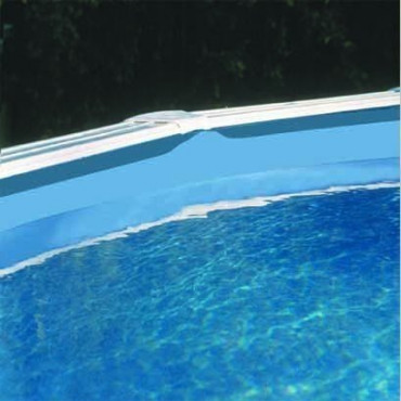 Kit piscine hors sol acier ovale FIDJI - Liner
