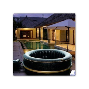 photo aménagement spa gonflable Luxury Jet