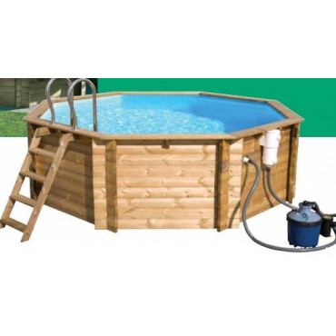 Piscine TROPIC bois 4,14m x 1,20m