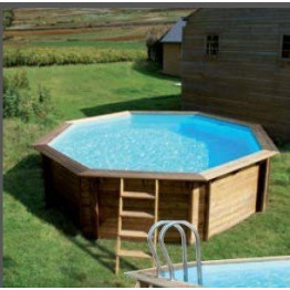 Piscine WEVA bois 4,37m x 1,20m