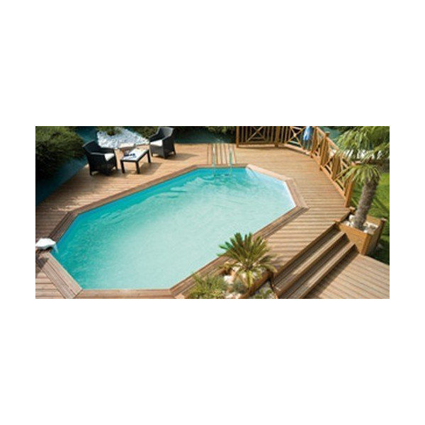Piscine WEVA Octo+ 5,40m x 3,30m x 1,20m